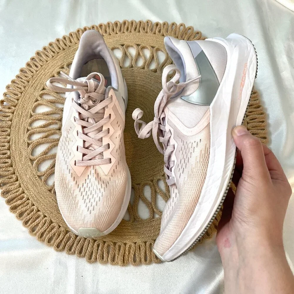 Nike Air Zoom Winflo 6 Pale Pink Washed Coral Women's Sneakers CK4475-600 Size 8